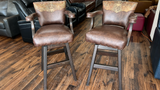 Outlet - Rustic Barstools - Palio Dark Brown