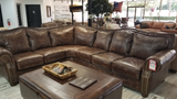 Inwood - Kennedy Sectional (RA Loveseat, Pie + LA Sofa)