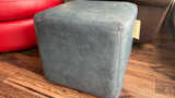 Outlet - Notel Cube Ottoman - Blue