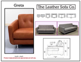 Greta - Sofa 2-Seat - Asteca Khaki