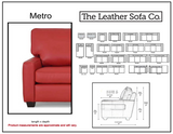 Metro - Sofa 3-Seat - Sequoia Smoke