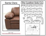 Santa Clara - Loveseat - Sequoia Grey