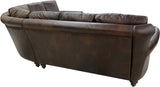 Anzio Deep Sectional (Right Arm Sofa + Pie + Left Arm Loveseat)