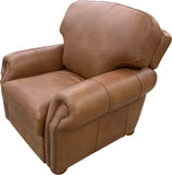 Chicago - Chair with Pushback Recliner - Sequoia Saddle