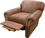 Chicago - Chair with Pushback Recliner - Sequoia Saddle