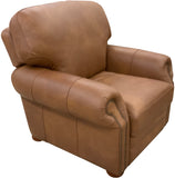 Chicago - Chair with Pushback Recliner - Sequoia Saddle