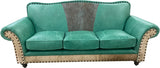 Camelback - Sofa 3-Seat - Destiny Turquoise