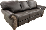 Grande - Sofa with Power RA & LA Incliners - Belfast Dk Brown