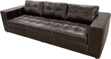 Gev - Sofa 3-Seat - Anfield Dark Brown