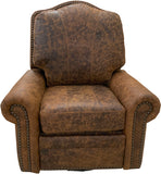 Luxe - Swivel Glider Recliner - Cora Pecan