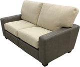 Maxwell Studio - Loveseat with 2 Incliners - Arez Tender