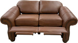 Milano - Loveseat with 2 Pushback Recliners - Mozart Earth