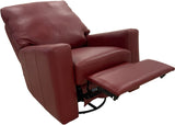 Maxwell Studio - Power Swivel Glider Recliner - Fellside Rouge