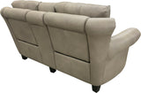 Anzio - Loveseat w/Console with Power RA/LA Incliners - Sequoia Cashmere