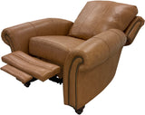Anzio - Chair with Pushback Recliner - Jupiter Saddle