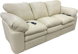 Rafaela - Sofa with Power RA & LA Incliners - Fendi Vanilla