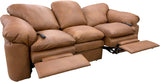 Rafaela - Sofa with Power RA & LA Incliners - Sequoia Saddle