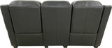 Towne - Sofa with Power RA & LA Incliners - Jupiter Onyx