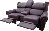 Towne - Sofa with Power RA & LA Incliners - Tribeca