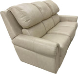 Towne - Sofa with Power RA & LA Catera Recliners - Jupiter Oyster