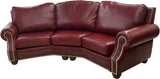 Walton - Theater Sofa 3 Seat - English Matador Deep Red